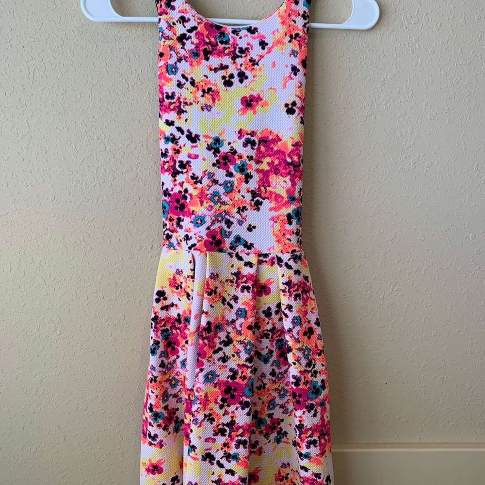 Floral printed dress